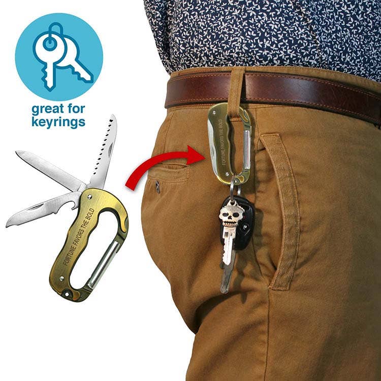 "Hitch Blade" Carabiner Multi-tool (12 pk.)