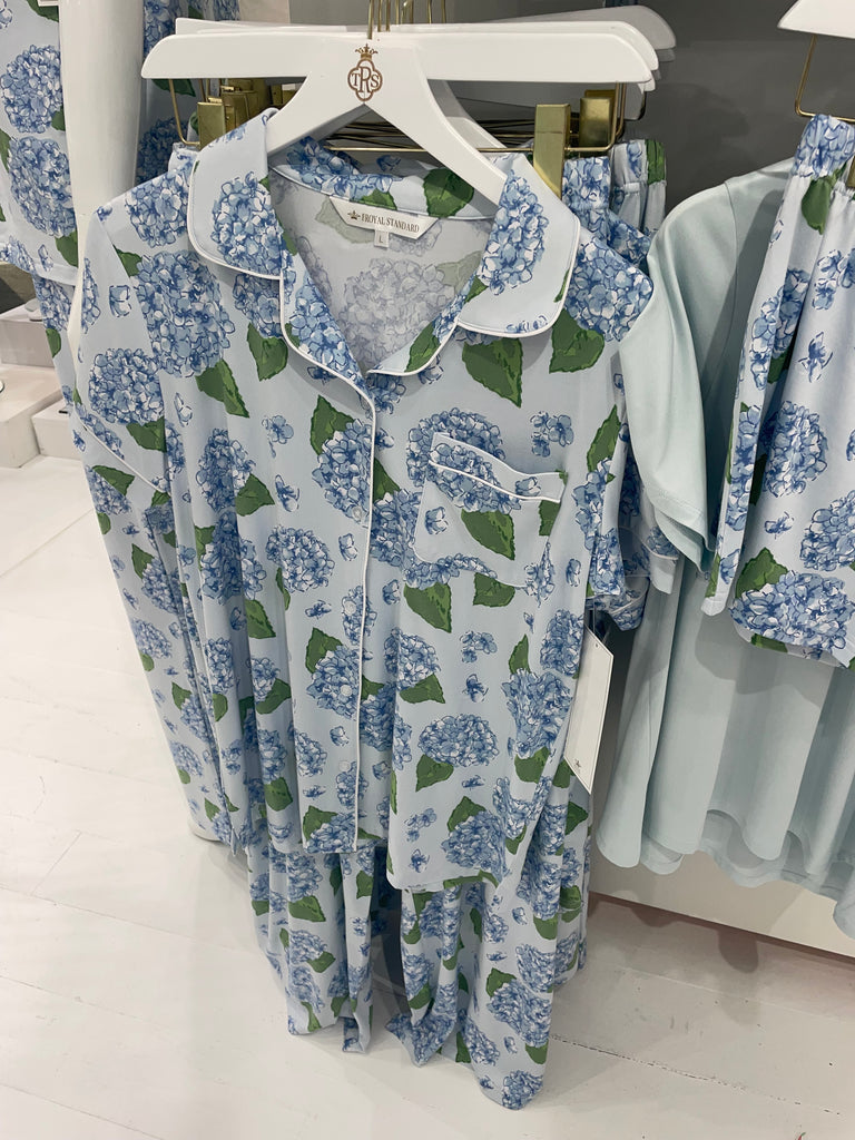 Hydrangea Pajama Set