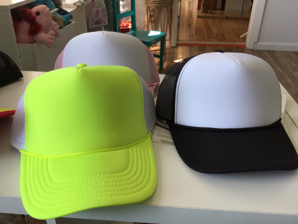 Custom hat bar adult sizes