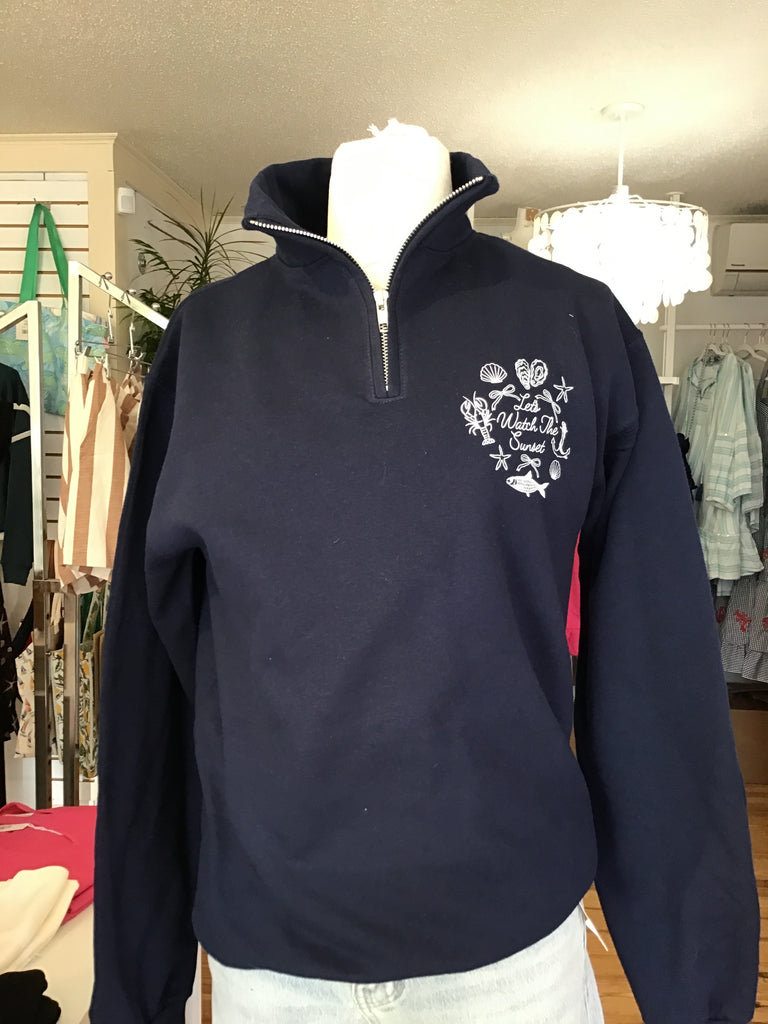 Let’s Watch Sunset Quarter Zip