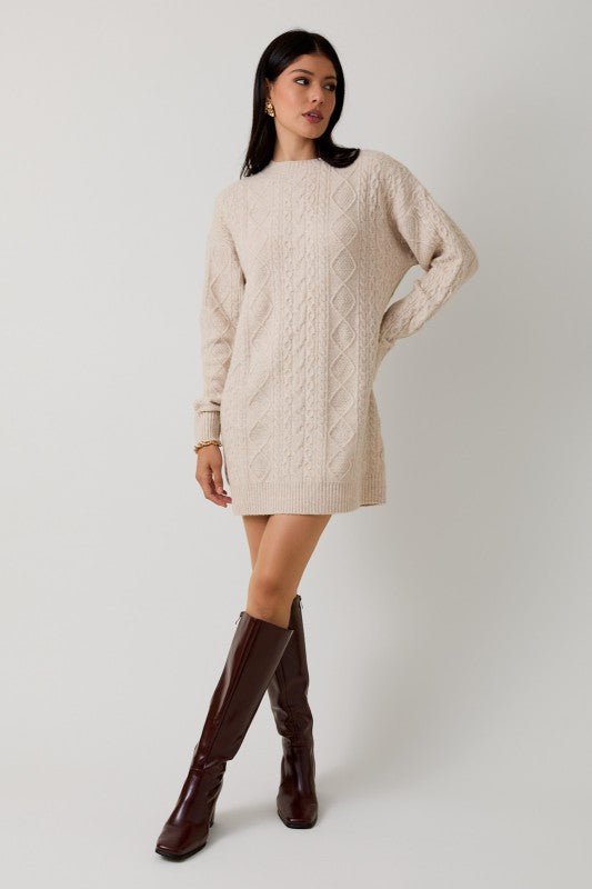 Brighton Cable Knit Dress