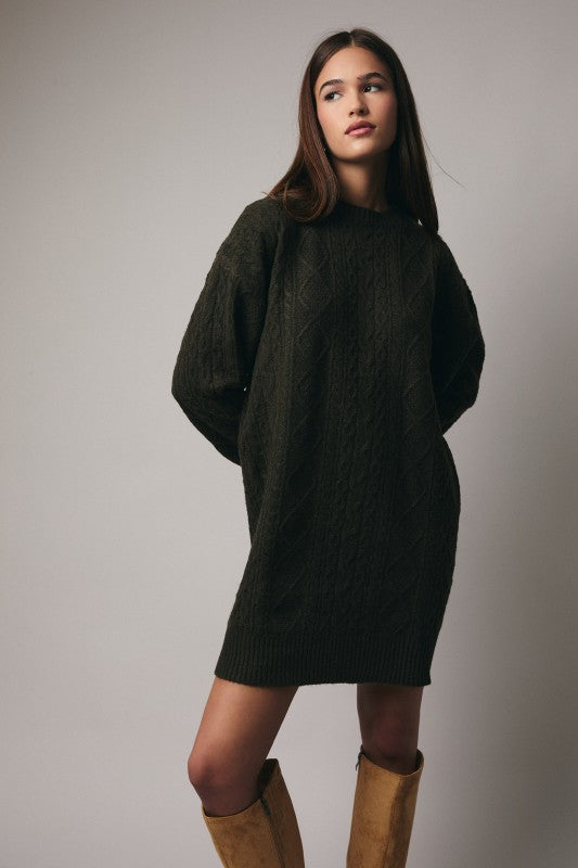 Brighton Cable Knit Dress