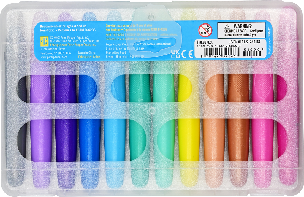 Studio Series Junior Shimmer Gel Crayons (set of 12)