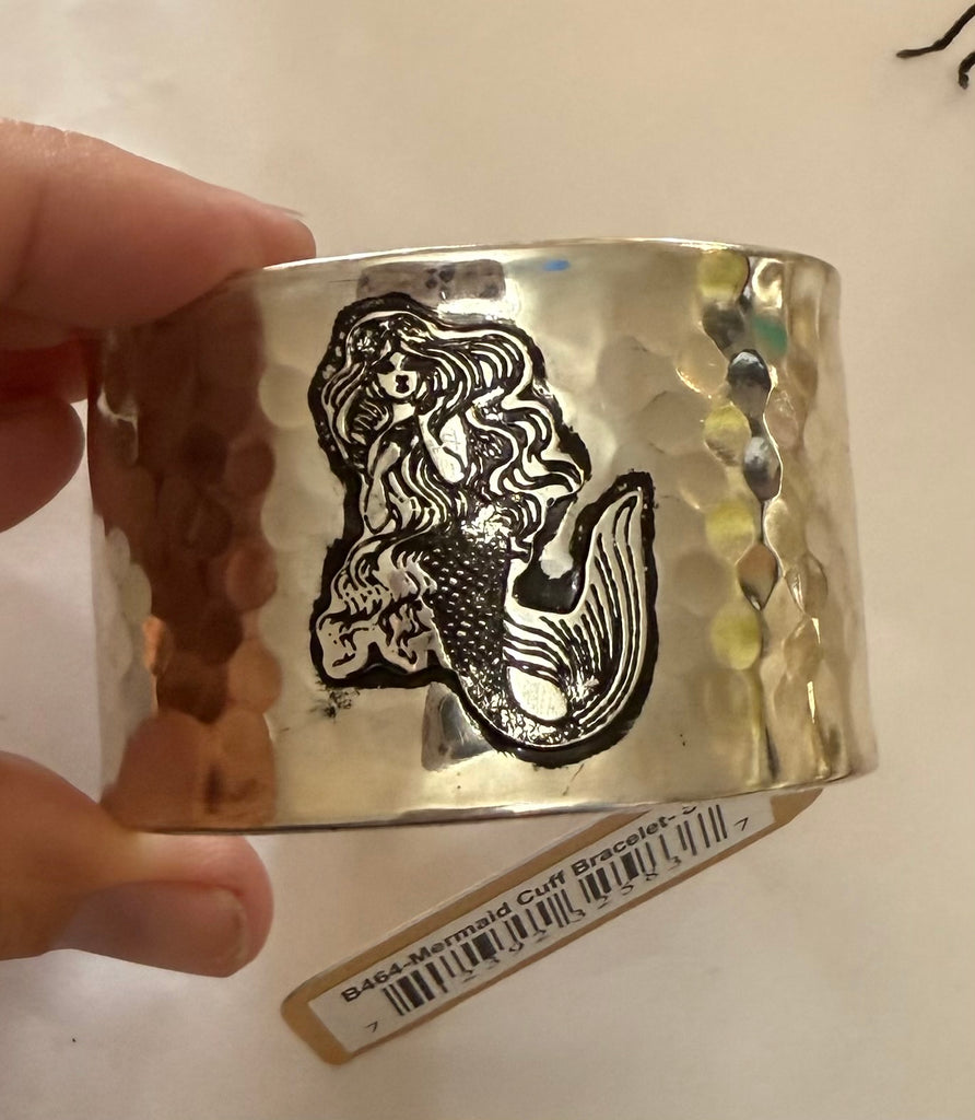 Hammered Silver Cuffs