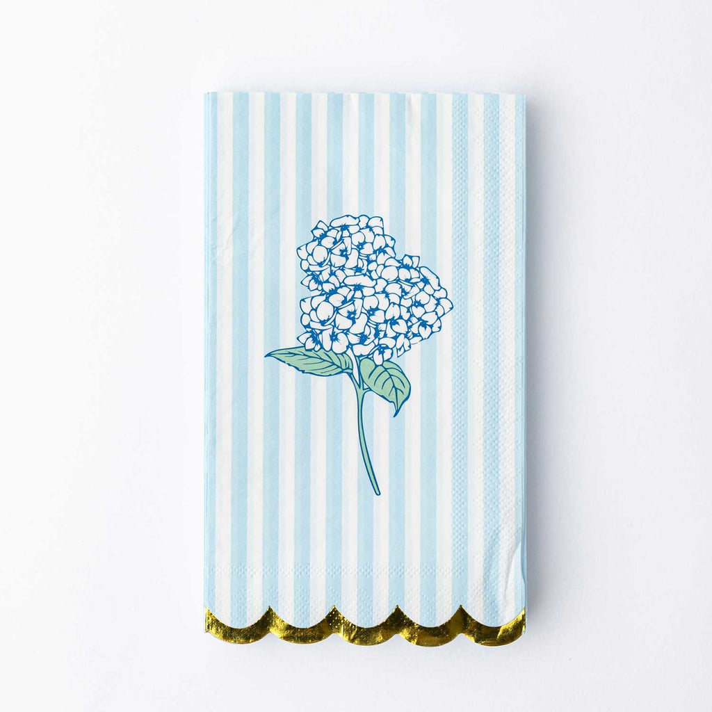 Hydrangea Paper Guest Towel Set