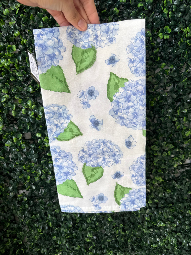 Hydrangea Dish Towel