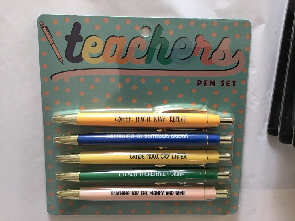 Teachers pen set