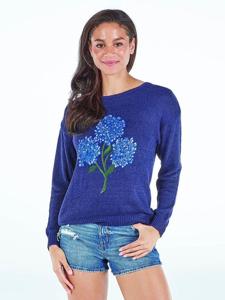 Hydrangea Light Weight Knit Sweater