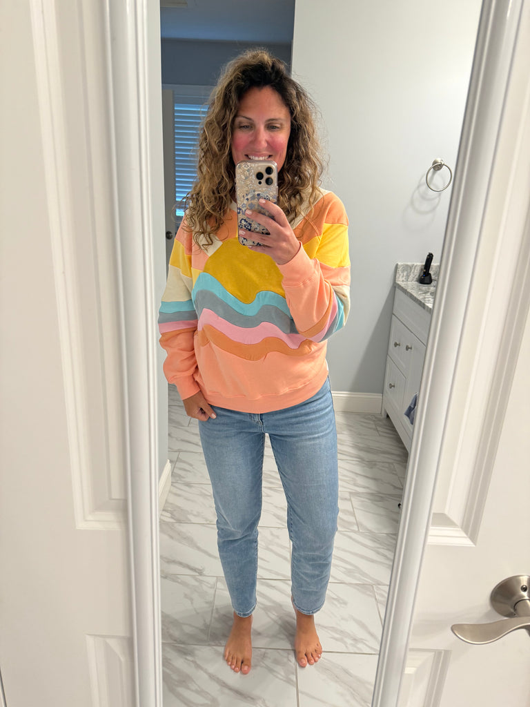 Chasing sunsets crewneck