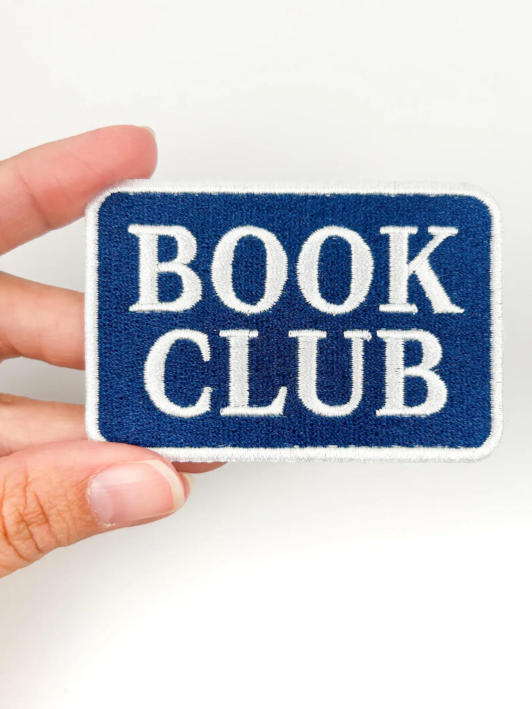 Book Club Patch – Embroidered Iron On, Readers, Book Lovers