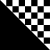 Dolly Dual Pouch Wristlet : Checkered Black/Black