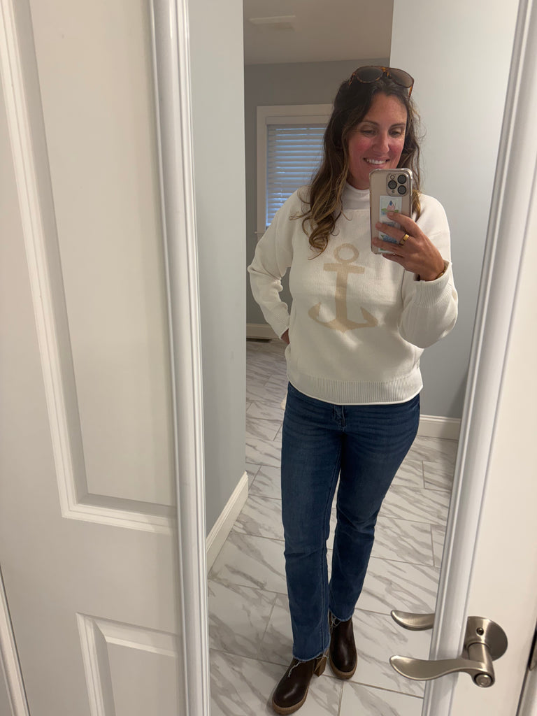Anchor sweater