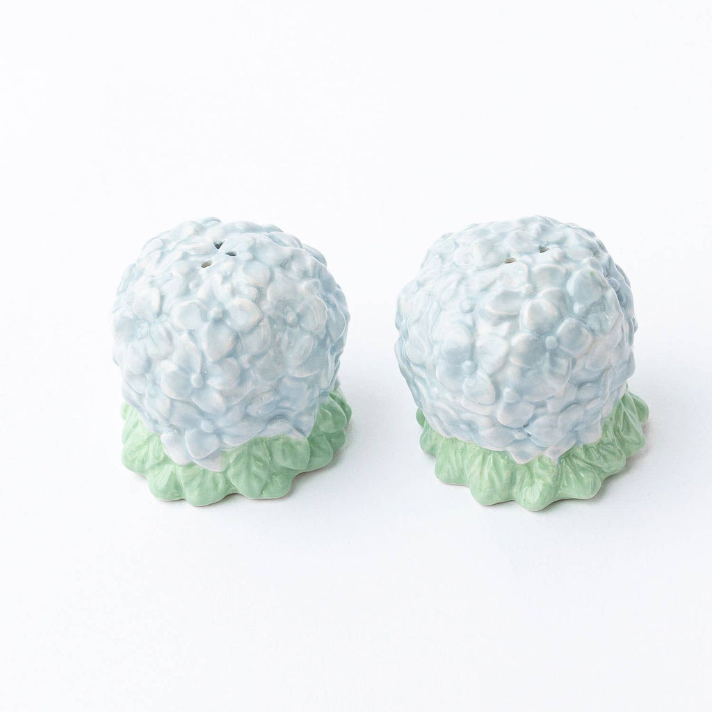 Hydrangea Salt & Pepper Shaker Set