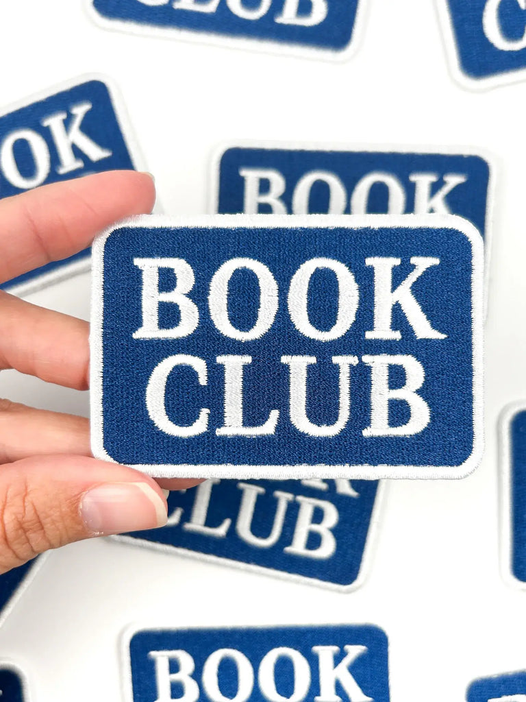 Book Club Patch – Embroidered Iron On, Readers, Book Lovers