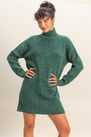 The Evergreen Sweater Dress