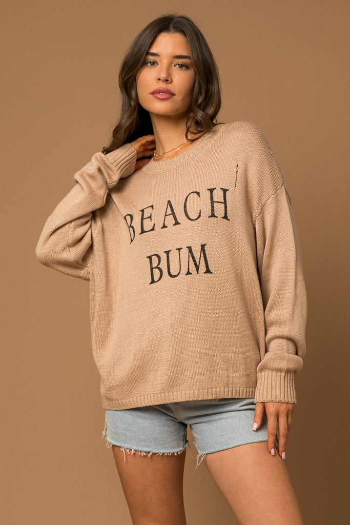 Beach Bum Sweater