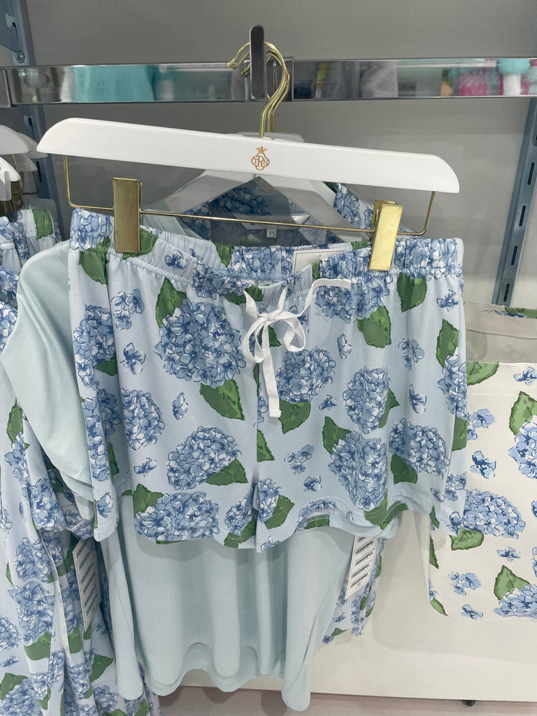 Hydrangea Pajama Set