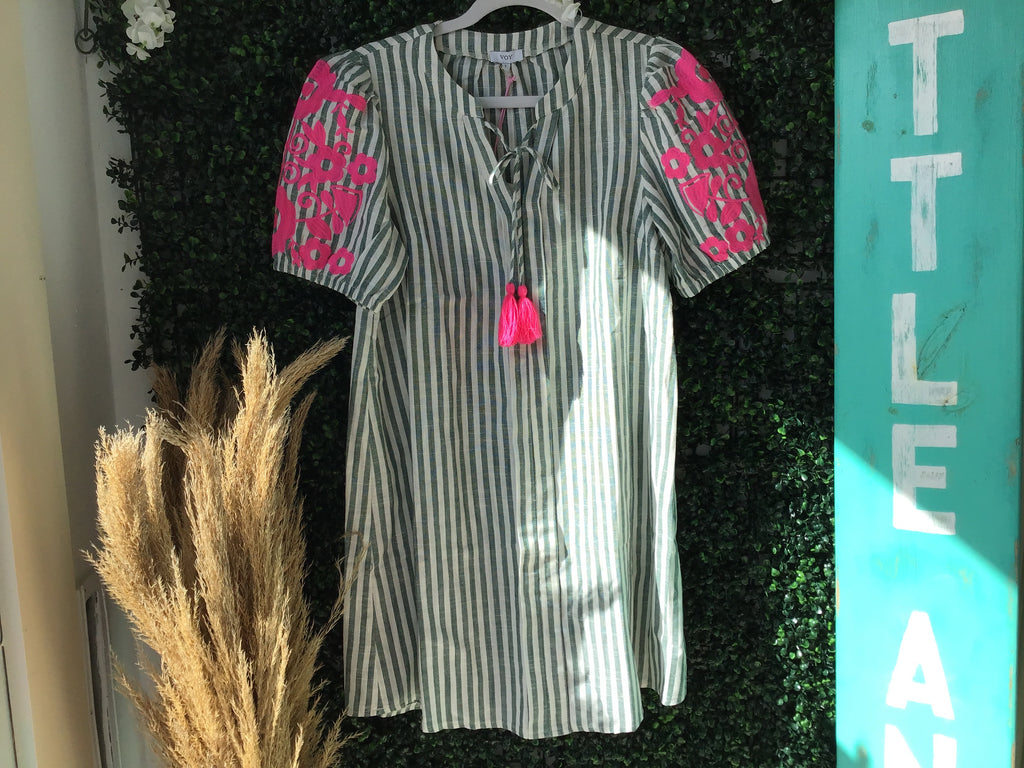 Embroidered dress