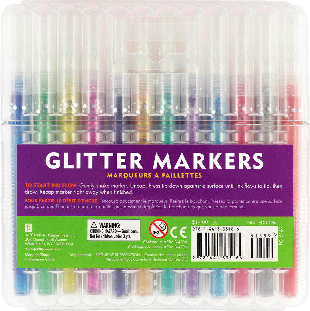 Studio Series Glitter Marker Set (12-piece set)