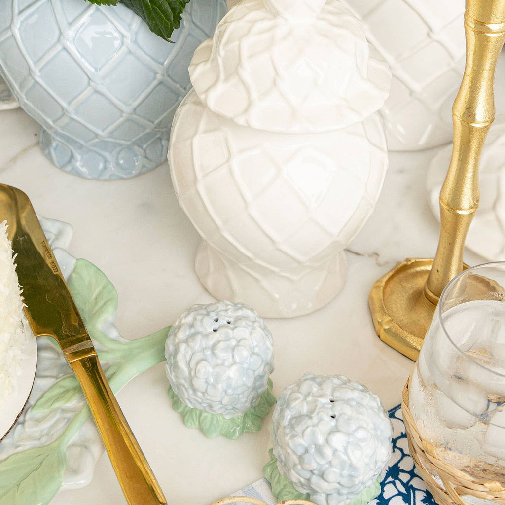 Hydrangea Salt & Pepper Shaker Set