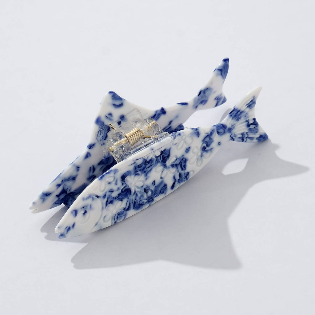 Coastal Blue Floral Fish