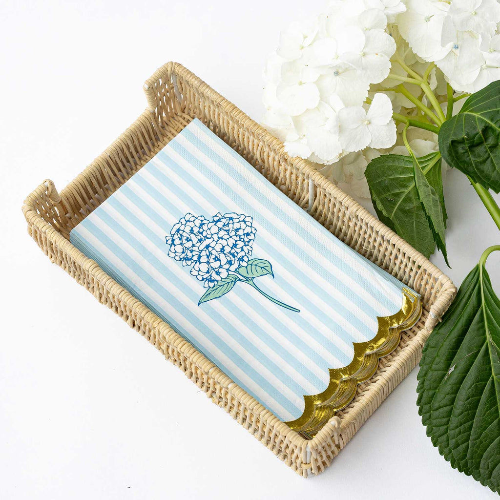 Hydrangea Paper Guest Towel Set