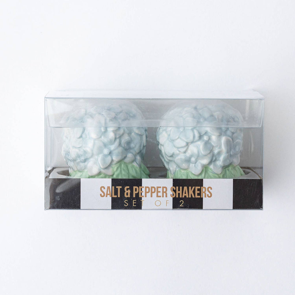 Hydrangea Salt & Pepper Shaker Set