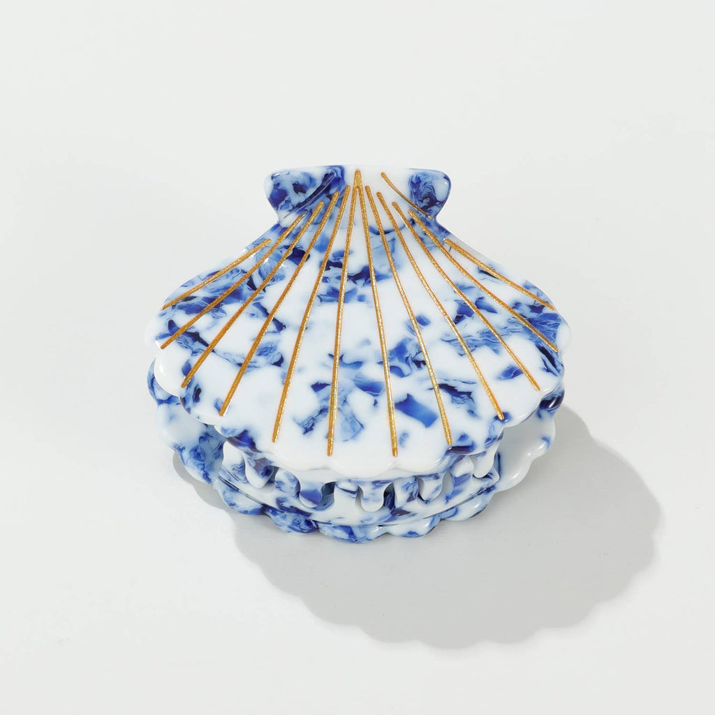 Coastal Blue Seashell