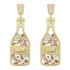 Rosé Bubbly Earrings