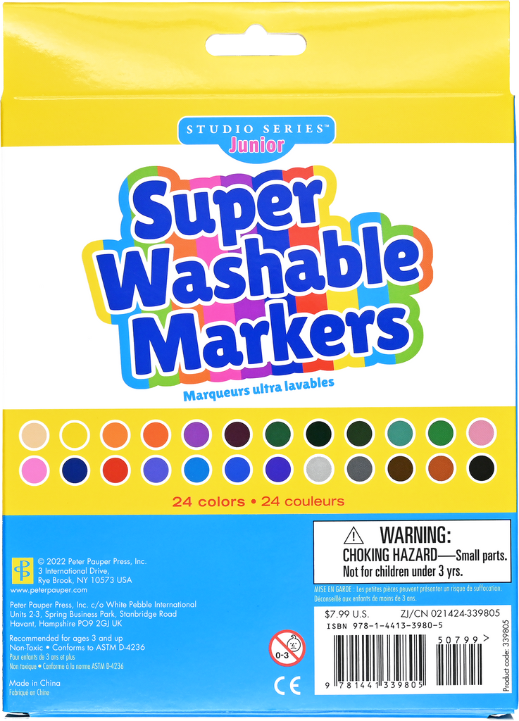 Super Washable Markers (set of 24)