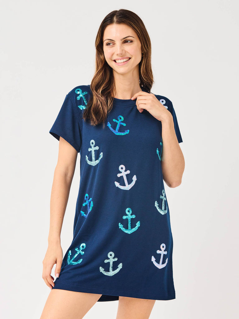 Anna Dress | Anchors: 2-2-2;S-M-L