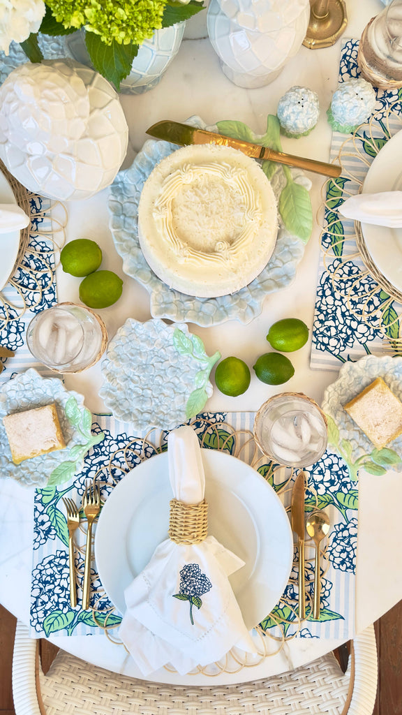Hydrangea Salt & Pepper Shaker Set