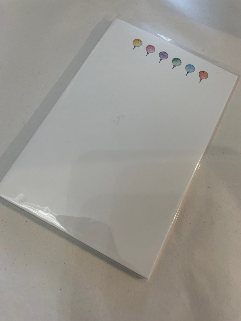 Golf Note Pad