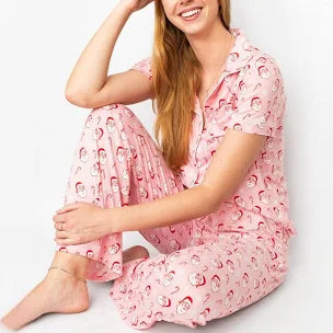 Santa PJs adult