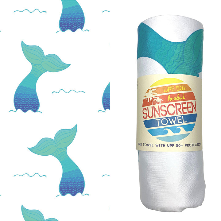 Hooded Sunscreen Towel